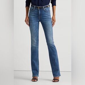 RALPH LAUREN Black Label High Rise Boot Jeans Size 10